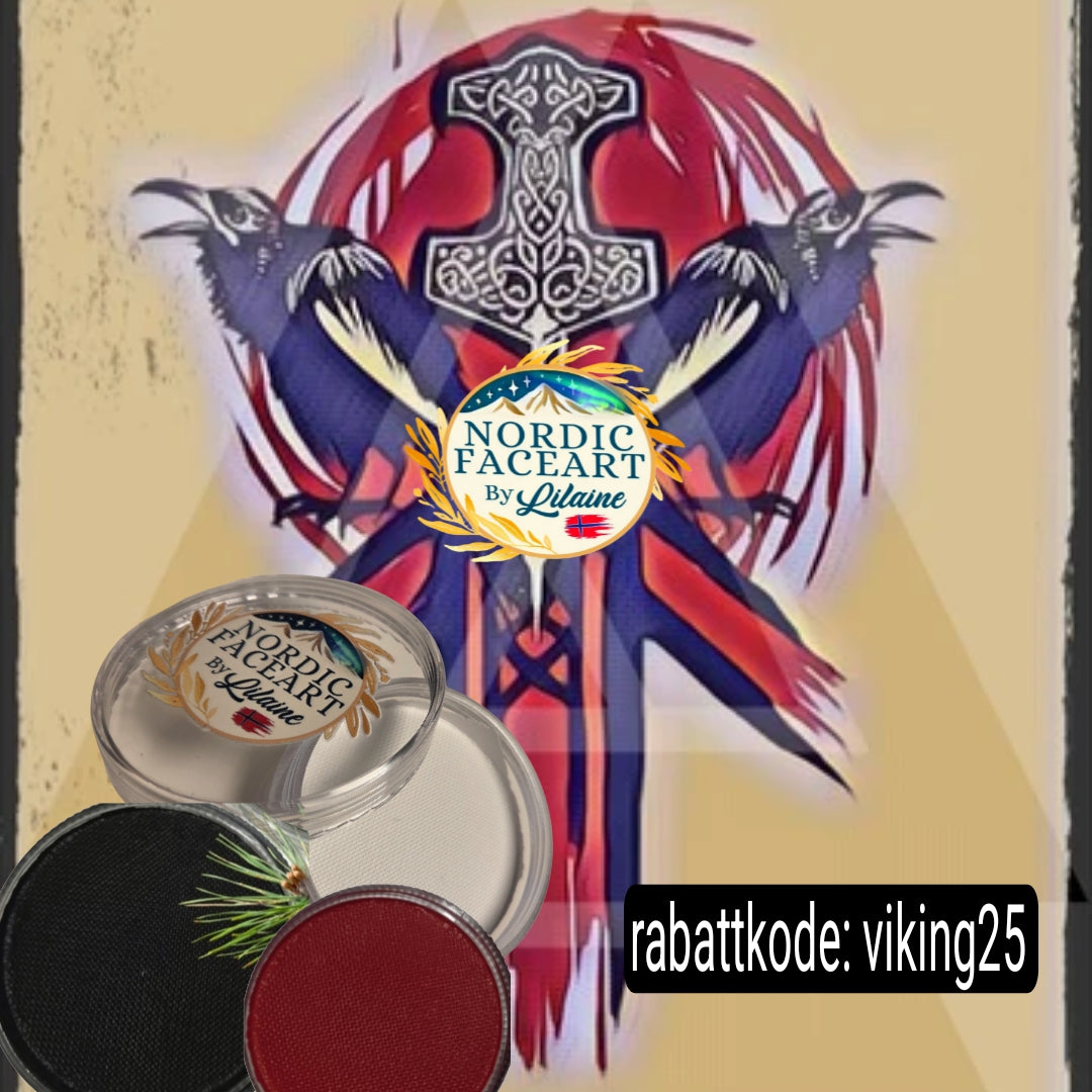 Viking pakke– Nordic FaceArt