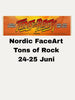Nordic FaceArt på Tons of Rock  med U-hu crew
