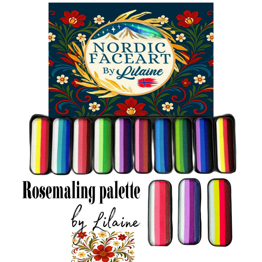 Eksklusiv Rosemaling palette