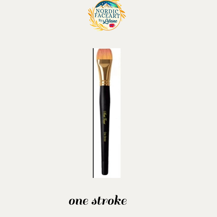 Flatpensel- Onestroke