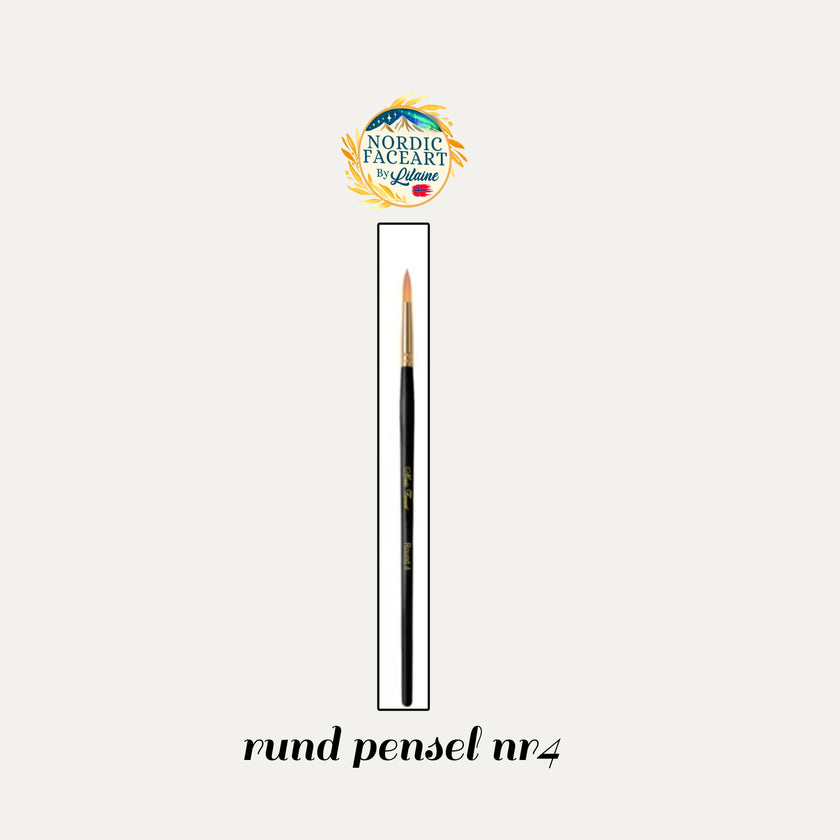 Rundpensel nr 4- Round Brush 4