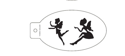 Fe – Stensil fra Nordic FaceArt