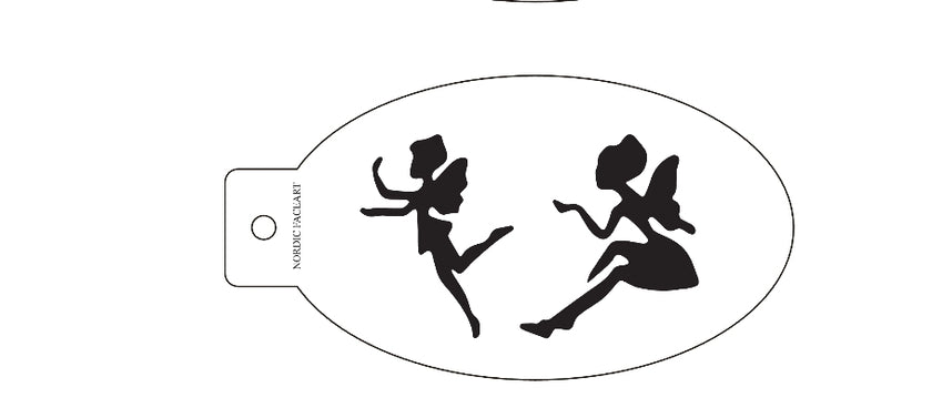 Fe – Stensil fra Nordic FaceArt