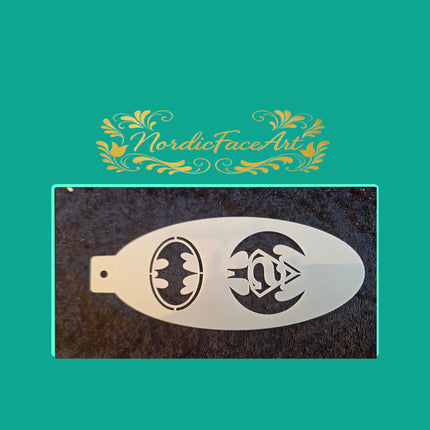 DarkHero– Stensil fra Nordic FaceArt