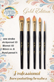Gold Edition Penselsett