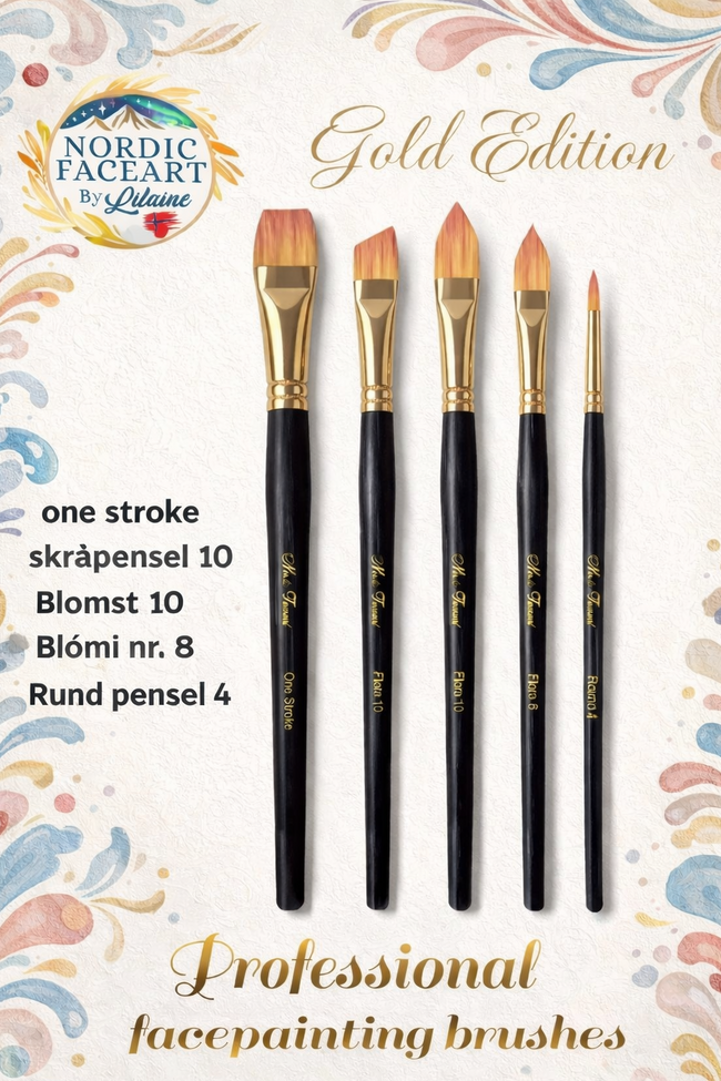 Gold Edition Penselsett