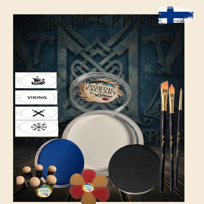 Finsk National Facepaint Kit