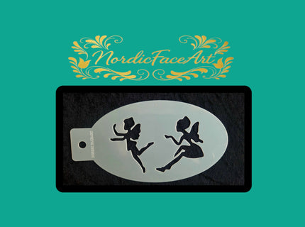 Fe – Stensil fra Nordic FaceArt