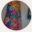 Rosemaling Palette – Gold Edition