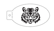 Tigerens Blikk- Stensil fra Nordic FaceArt