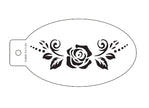 Nordisk Rose - Stensil fra Nordic FaceArt