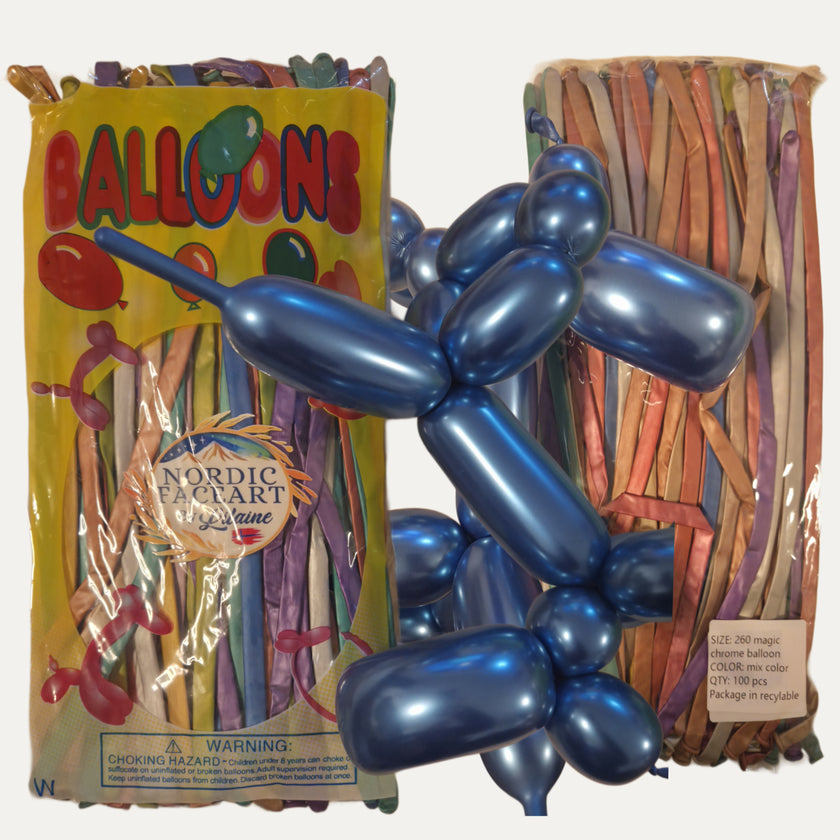 Luksus chrome 100 pcs