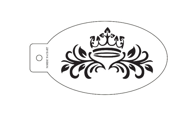 Prinsesse – Stensil fra Nordic FaceArt