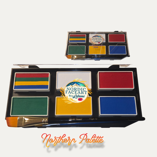 Northern Sámi Palette – Limited  Edition with Angle brush