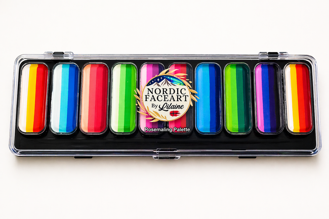 Eksklusiv Rosemaling palette
