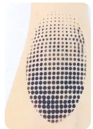 Dot-fade – Stensil fra Nordic FaceArt