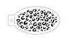 Leopard design – Stensil fra Nordic FaceArt