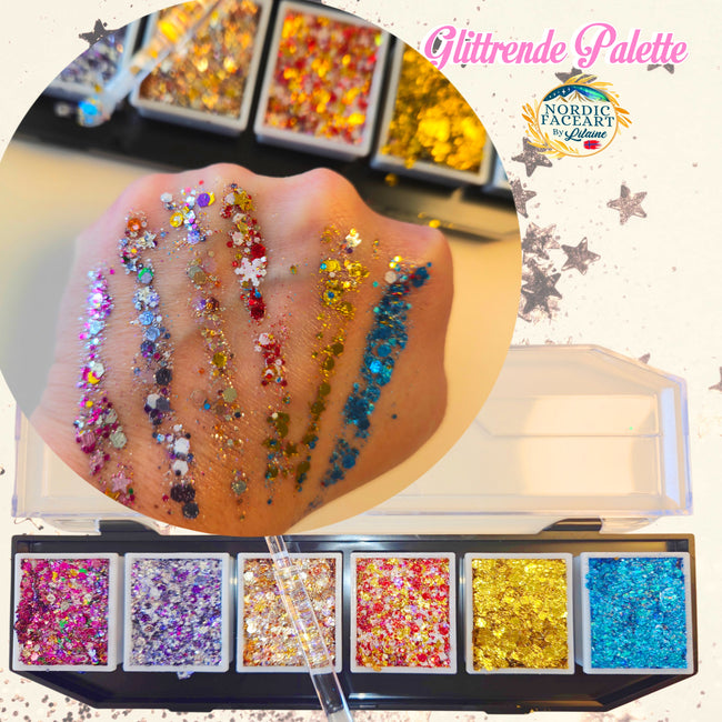 Glitrende Palette