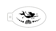 Mermaid– Stensil fra Nordic FaceArt