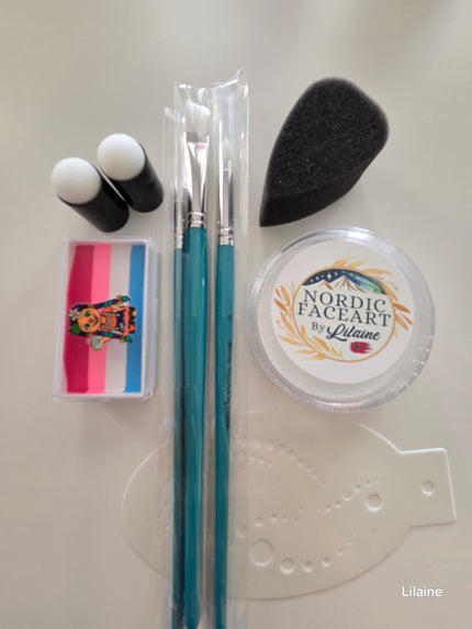 Klovnen Lillaplutt 1 – Ansiktsmaling Startpakke