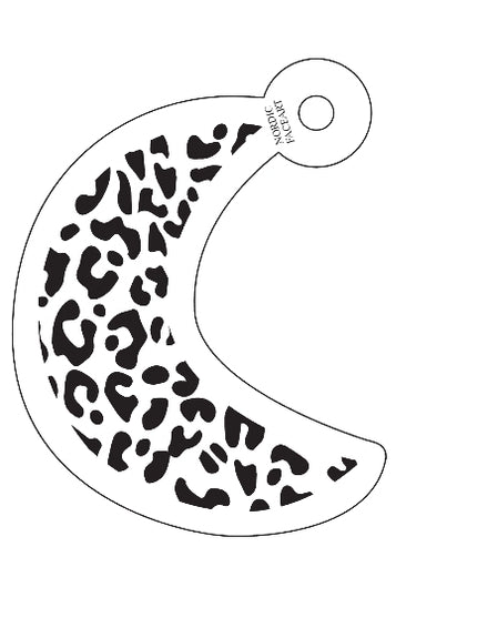 Villkatt – Stensil fra Nordic FaceArt