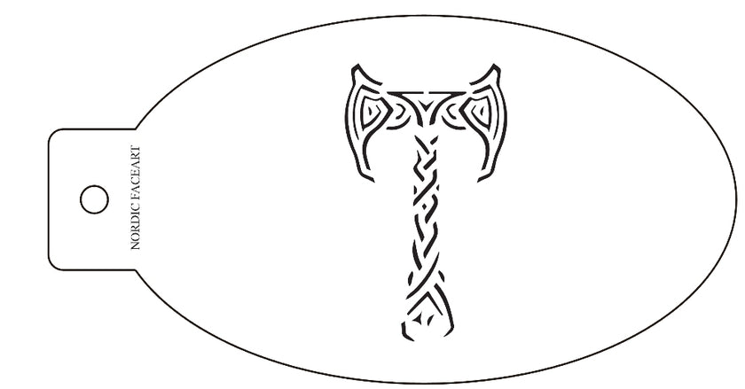Mjølnir- Tors Hammer – Nordic FaceArt