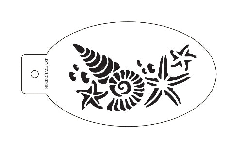 Havets Magi– Stensil fra Nordic FaceArt
