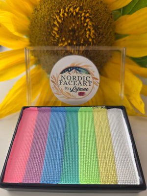 Pastellregnbue - Nordlyskake 50g