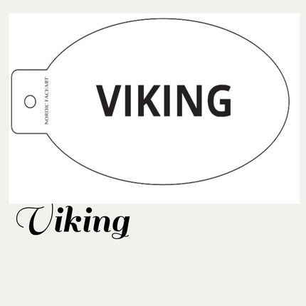 Viking Stensil – Nordic FaceArt