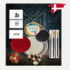Dansk National Facepaint Kit