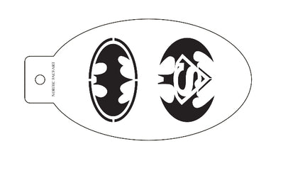 DarkHero– Stensil fra Nordic FaceArt